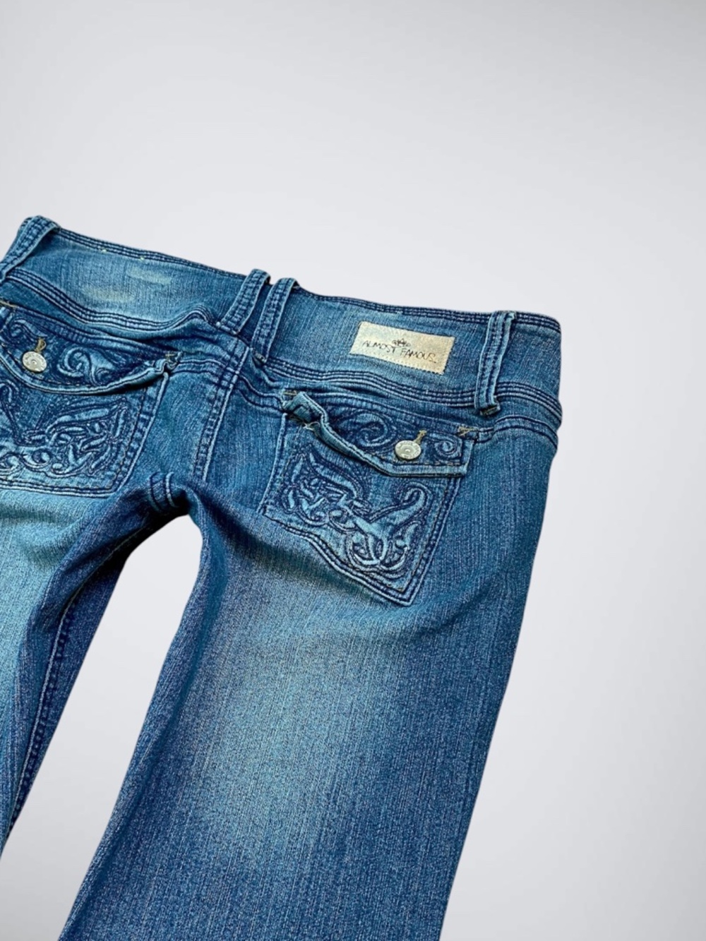 Almost Famous Low Rise Bootcut Jeans - Picture 3 of 9